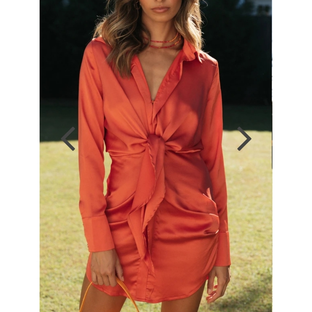 Shirt mini dress, New w tags